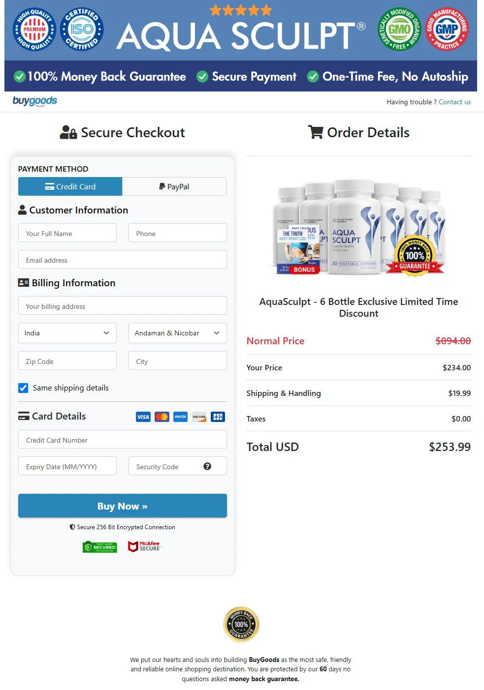 Aquasculpt Order Now